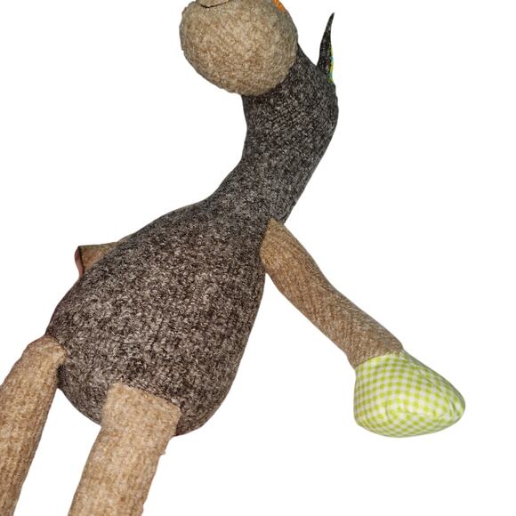 SIGIKID NWT PATCHWORK FOLK ART PLUSH HORSE SWEETIE 18" - Picture 2 of 6